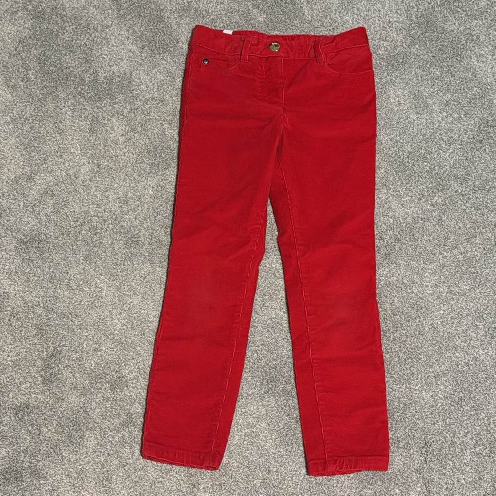 Red Corduroy Jacadi Pants- New And Never Worn